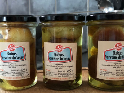 Babas à la liqueur de verveine du Velay (6% alc. Vol) - 4 pers - En direct de Pots Potes (Haute-Loire)