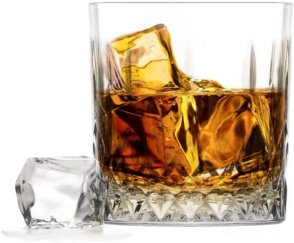 Ensemble de 6 verres à whisky Glasmark Krosno de 280 ml - Accessoires transparents pour amateurs de rhum et de whisky – Image 4