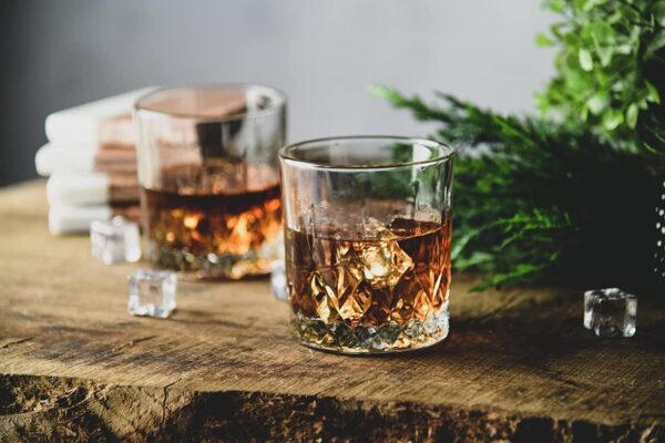Ensemble de 6 verres à whisky Glasmark Krosno de 280 ml - Accessoires transparents pour amateurs de rhum et de whisky – Image 5