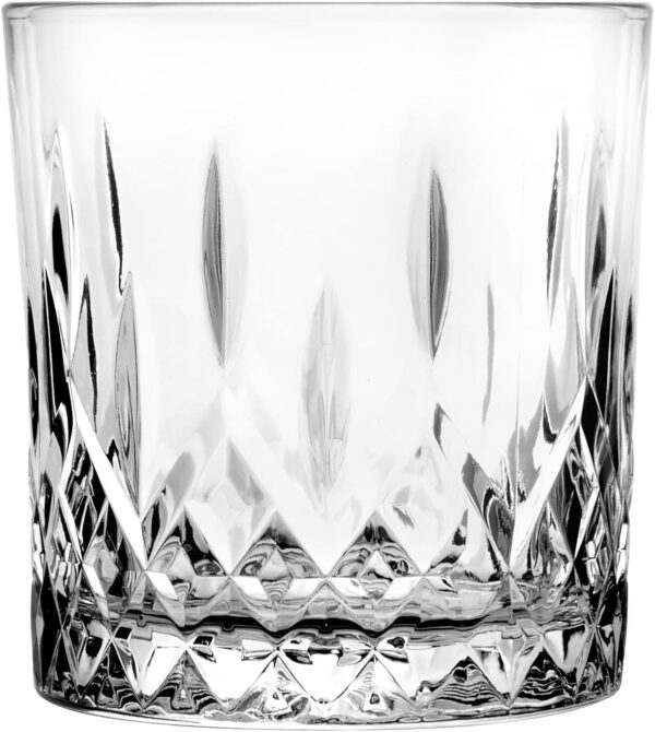 Ensemble de 6 verres à whisky Glasmark Krosno de 280 ml - Accessoires transparents pour amateurs de rhum et de whisky – Image 8
