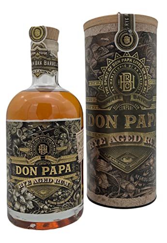 Don Papa Rye Aged Rum - 40° - 70cl - avec Etui