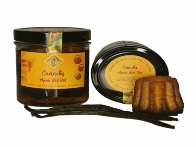 Les Canelés Rhum-Vanille des Îles (pot de 10 pièces) - En direct de Chaloin Chocolats (Vaucluse)