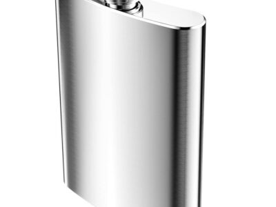 Flasque De Poche Portable En Acier Inoxydable 180ml Pour Whisky Et Autres Spiritueux