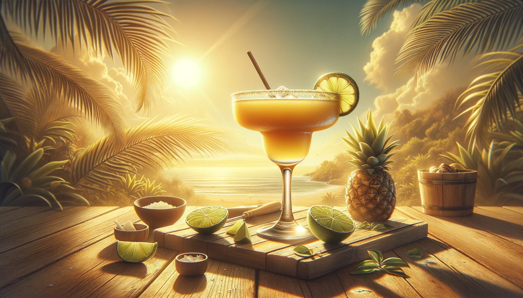 Comment preparer une delicieuse rhum margarita pour un cocktail estival rafraichissant