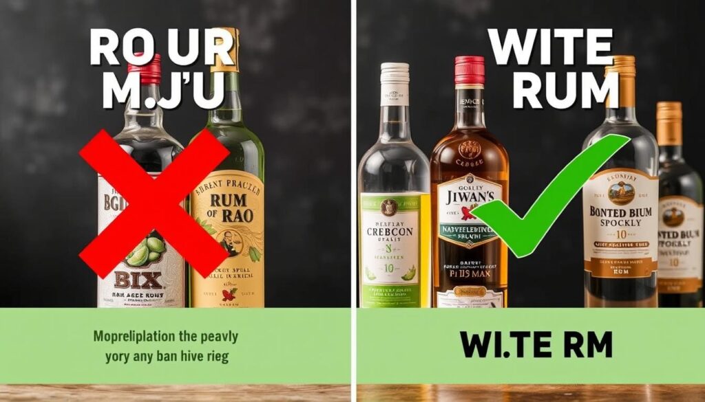Erreurs à éviter dans le choix du rhum pour mojito Erreurs à éviter dans le choix du rhum pour mojito