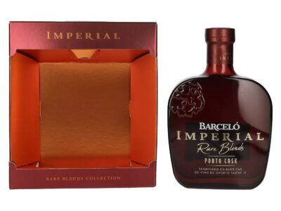 Rhum Barceló Barceló Imperial Rare Blends Porto Cask 40% Vol. 0,7l en boîte cadeau