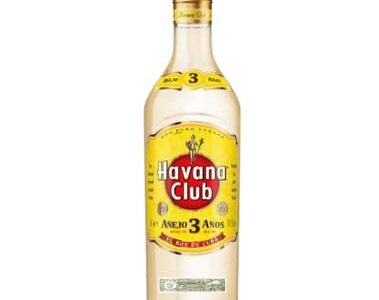 Rhum blanc de Cuba 3 ans 37°5 , Havana Club (1 L)