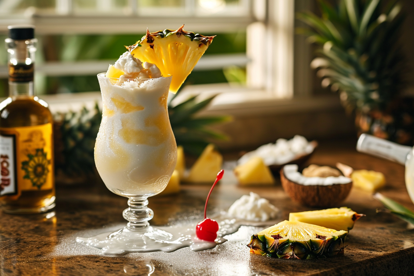 Comment préparer une délicieuse Rhum Colada en quelques étapes simples ?