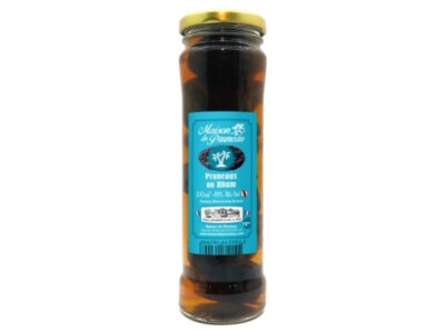 Pruneaux d'Agen IGP au Rhum - Bocal de 200ml - En direct de Maison du Pruneau - Cueillette du Gascon (Lot-et-Garonne)