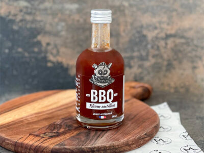 Sauce Hellicious BBQ Rhum antillais - 300g - En direct de Maison Lascours (Haute-Garonne)