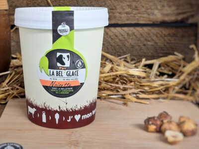 Crème glacée  Rhum Raisin 480ml HVE - En direct de La Bel'glace (Vendée)