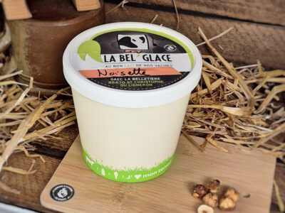 Crème glacée Rhum Raisin 1L HVE - En direct de La Bel'glace (Vendée)