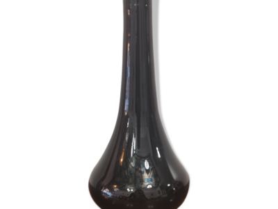 Flacon bouteille oignon Hongrie année 50 noir 12x0x23