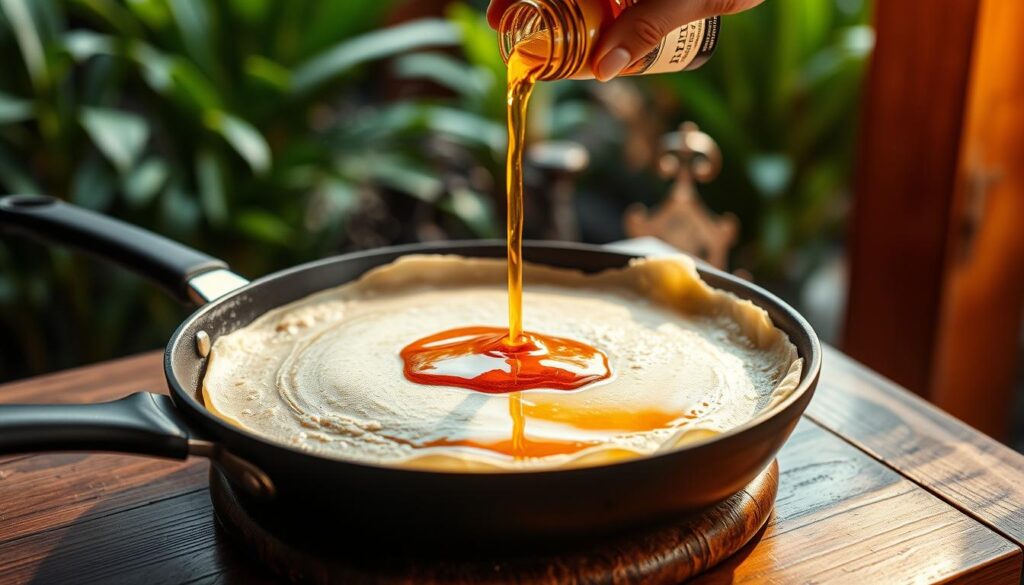peut on mettre du rhum blanc dans les crepes