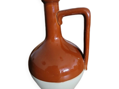 ART Pichet en grès distillerie Paul Bardinet beige 45x0x25